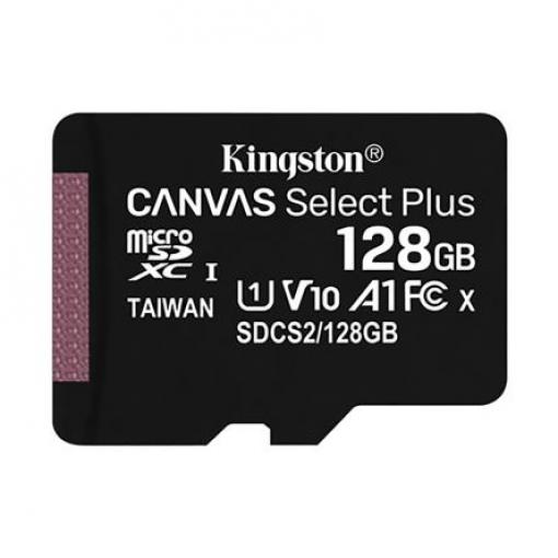 MicroSD 128 GB MicroSD Kingston Třída 10, UHS-I 85 °C -25 °C