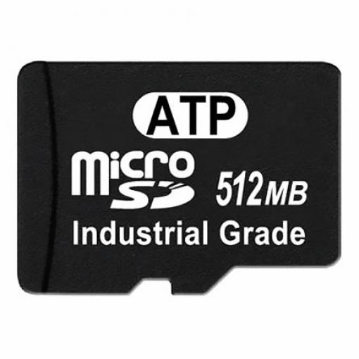 MicroSD 512 MB MicroSD Průmyslová třída SLC ATP HS 85 °C -40 °C