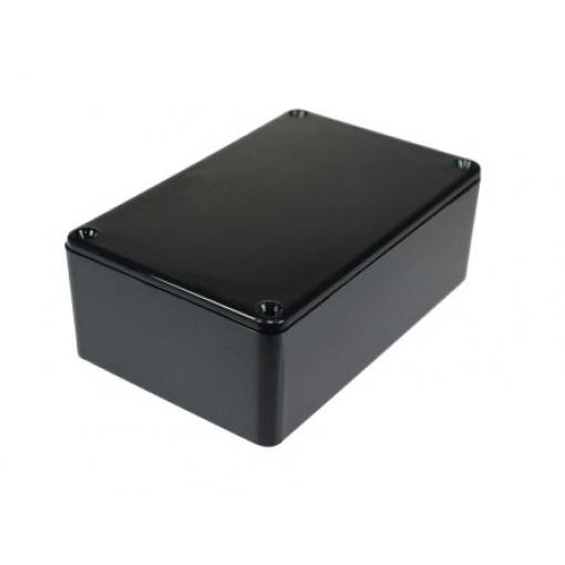 RS PRO Univerzální skříň IP54 Nestíněný barva Černá barva Černá ABS 75 mm 27 mm 49 mm