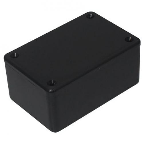 RS PRO Univerzální skříň IP54 Nestíněný barva Černá barva Černá ABS 85 mm 40 mm 56 mm