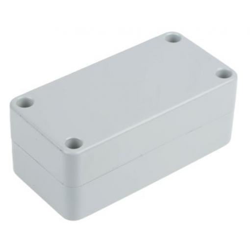 RS PRO Univerzální skříň IP54 Nestíněný barva Šedá barva Šedá ABS 100 mm 40 mm 50 mm