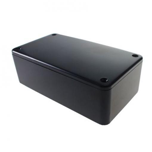 RS PRO Univerzální skříň IP54 Nestíněný barva Černá barva Černá ABS 126 mm 40 mm 65 mm