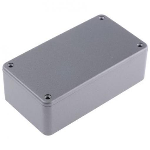 RS PRO Univerzální skříň IP54 Nestíněný barva Šedá barva Šedá ABS 120 mm 40 mm 65 mm