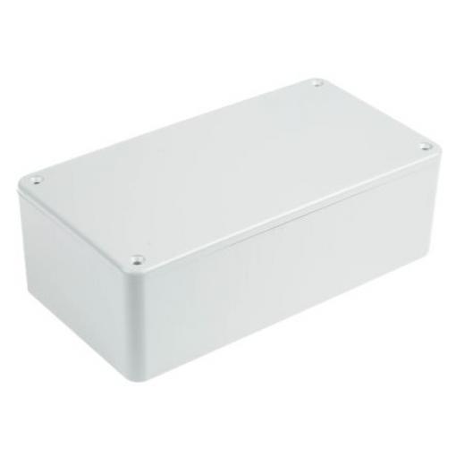 RS PRO Univerzální skříň IP54 Nestíněný barva Šedá barva Šedá ABS 120 mm 40 mm 65 mm