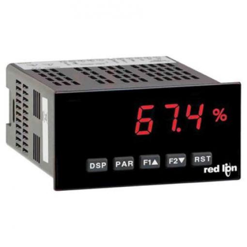 Red Lion Digitální panelový multifunkční měřič, řada: PAX LED, výška výřezu: 45 mm, šířka výřezu: 92 mm pro Proud,