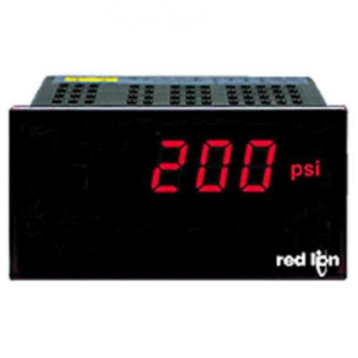 Digitální voltmetr, řada: PAX Lite LED 3.5číslicový St. 0 °C až 60 °C 45 mm 92 mm Red Lion