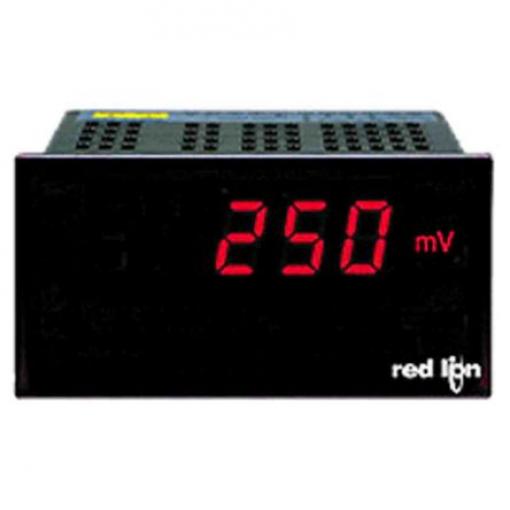 Red Lion Digitální panelový multifunkční měřič, řada: PAX LED, výška výřezu: 45 mm, šířka výřezu: 92 mm pro Napěťový