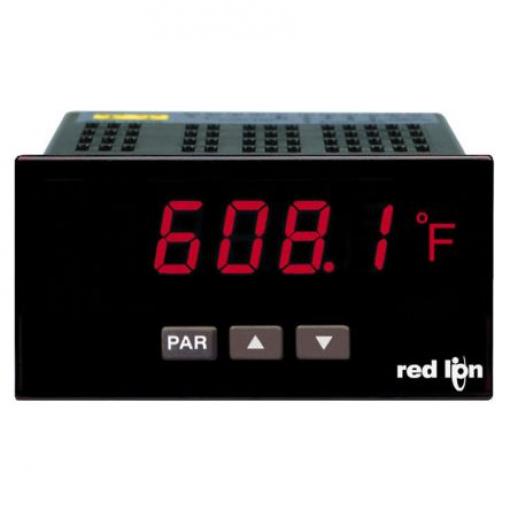 Red Lion Digitální panelový multifunkční měřič, řada: PAX LED, výška výřezu: 45 mm, šířka výřezu: 92 mm pro Napětí,