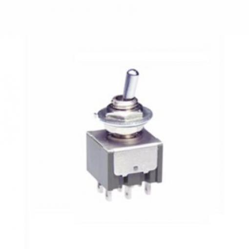 Přepínač IP67 DPDT Zap-zap ovládání 4A (DC), 6A (AC) Ne