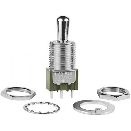 Přepínač IP67 SPDT (Zap)-vyp-(zap) ovládání 3A (DC), 6A (AC) Ne