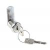 Zámková vložka S klíčem, Klíč, hloubka od panelu k jazýčku: 20 mm, Chromová 19.1 x 16.6 mm Euro-Locks a Lowe & Fletcher