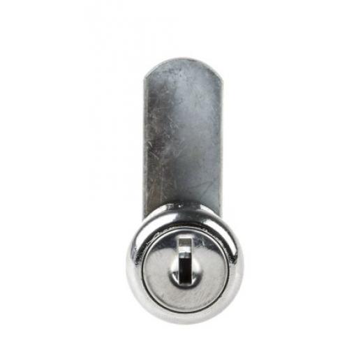 Zámková vložka S klíčem, Klíč, hloubka od panelu k jazýčku: 20 mm, Chromová 19.1 x 16.6 mm Euro-Locks a Lowe & Fletcher