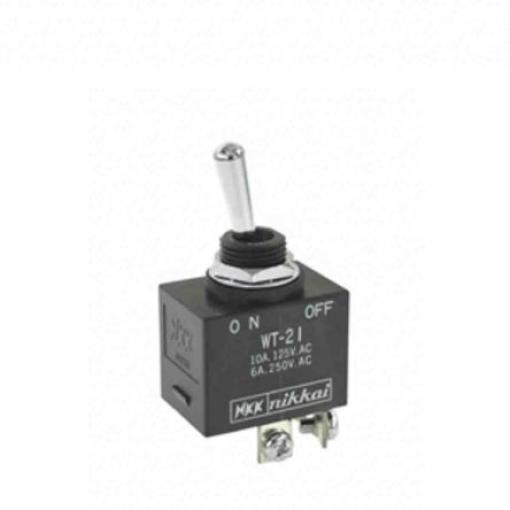NKK Switches Přepínač IP67 Panel DPST Zap-vyp ovládání 10 A Šroub