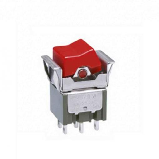 Přepínač IP67 DPDT Zap-vyp-(zap) ovládání 6 A Ne