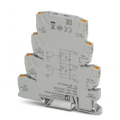 Phoenix Contact Relé rozhraní 24 V dc SPST Lišta DIN PLC-2RPT-24DC/1 7 mA