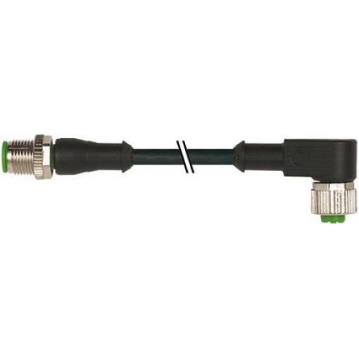 Kabel ovladače snímače, A: Vnější, A: Rovný 5, B: M12, B: Vnitřní, 30V ac/dc 5, IP65, IP66K, IP67, řada: A-Coded