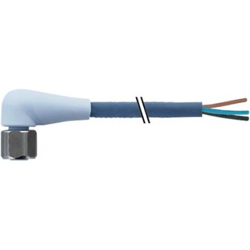 Kabel ovladače snímače, A: Vnitřní, A: Pravoúhlý 5, B: Volný konec, B: Neuzavřený, 125V, IP65, IP68, IP69K, řada:
