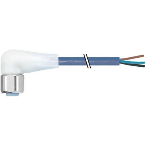 Kabel ovladače snímače, A: Vnitřní, A: Pravoúhlý 5, B: Bez koncovky, 24V, IP65, IP68, IP69K, řada: A-Coded