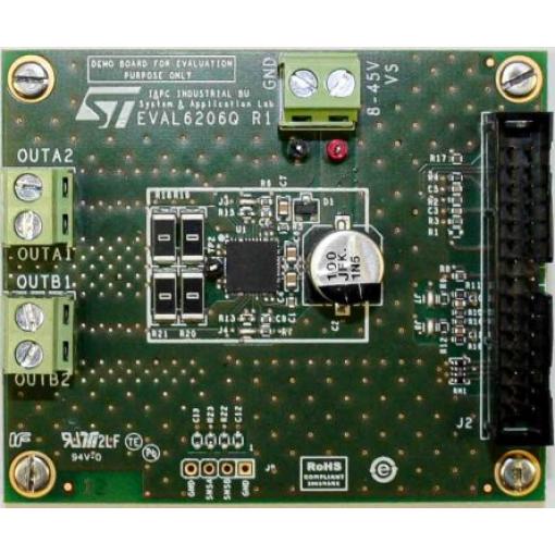 Vývojová sada pro řízení napájení Demonstrační deska Řízení spotřeby STMicroelectronics L6206Q, pro použití s: Proveďte