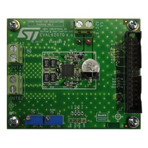 Vývojová sada pro řízení napájení Deska ovladače s dvojitým plným můstkem Řízení spotřeby STMicroelectronics L6207Q, pro