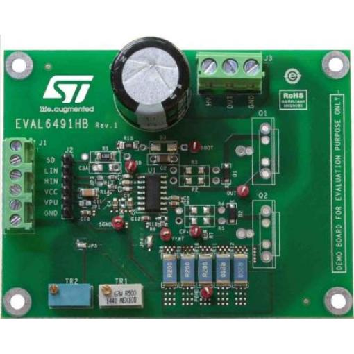 Vývojová sada pro řízení napájení Demonstrační deska Řízení spotřeby STMicroelectronics L6491, pro použití s: