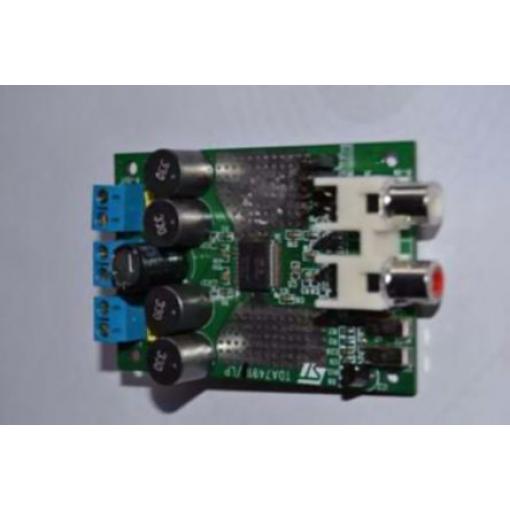 Vývojová sada pro analogové obvody STEVAL-CCA042V1 Demonstrační deska dual BTL audio zesilovače třídy D TDA7491HV Audio