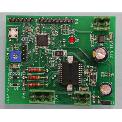 Vyhodnocovací deska Demonstrační deska Regulátor motoru STMicroelectronics STM32F051, L6234, pro použití s: 6krokový