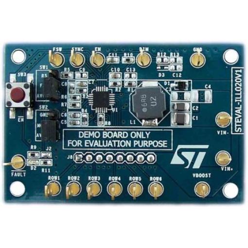 STMicroelectronics Vyhodnocovací sada LED STEVAL-ILL020V1, LED, STEVAL, LED7706 Demonstrační deska, pro použití s: Budič