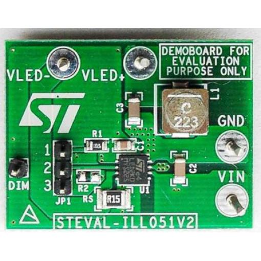 STMicroelectronics Vyhodnocovací sada LED STEVAL-ILL051V2, LED ovladač, STEVAL, LED2000 Vyhodnocovací deska, pro použití