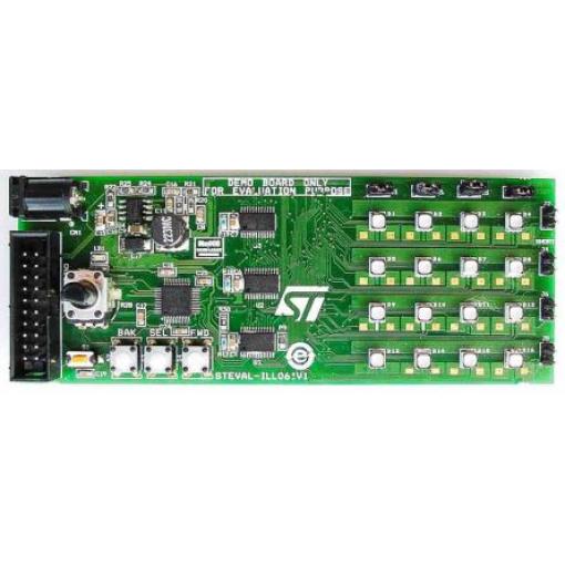 STMicroelectronics Vyhodnocovací sada LED STEVAL-ILL061V1, LED ovladač, STEVAL, LED1642GW, STM32 Vyhodnocovací deska,