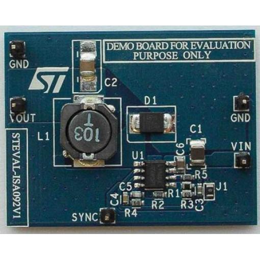 Vývojová sada pro řízení napájení Demonstrační deska Řízení spotřeby STMicroelectronics L7980, pro použití s: Spínaný