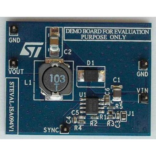 Vývojová sada pro řízení napájení Demonstrační deska Napájecí zdroj STMicroelectronics L7981, pro použití s: Snižující