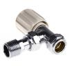 Ruční ventil radiátoru, Chromovaná mosaz 601028 Pegler Yorkshire 15 mm Compression Úhlové 1/2 in BSP