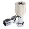 Ruční ventil radiátoru, Chromovaná mosaz 601028 Pegler Yorkshire 15 mm Compression Úhlové 1/2 in BSP