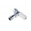 Ruční ventil radiátoru, Chromovaná mosaz 601038 Pegler Yorkshire Chladič s úhlovým vzorem 12.7 mm