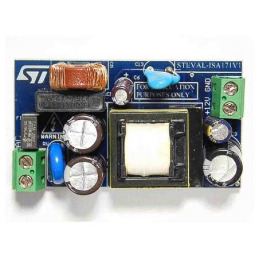 Vývojová sada pro řízení napájení Vyhodnocovací deska Měnič flyback STMicroelectronics VIPER35HD, pro použití s: