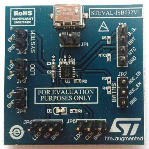 Vývojová sada pro řízení napájení Vyhodnocovací deska Řízení spotřeby STMicroelectronics STNS01, pro použití s: