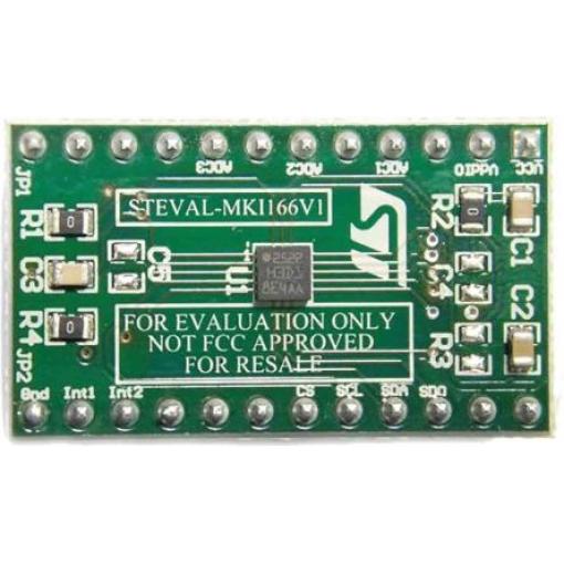 STMicroelectronics Snímač STEVAL-MKI166V1 Povrch, počet kolíků: 24 kolíkový