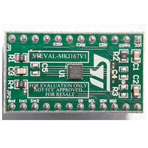 STMicroelectronics Snímač STEVAL-MKI167V1 Povrch, počet kolíků: 24 kolíkový, DIL-24