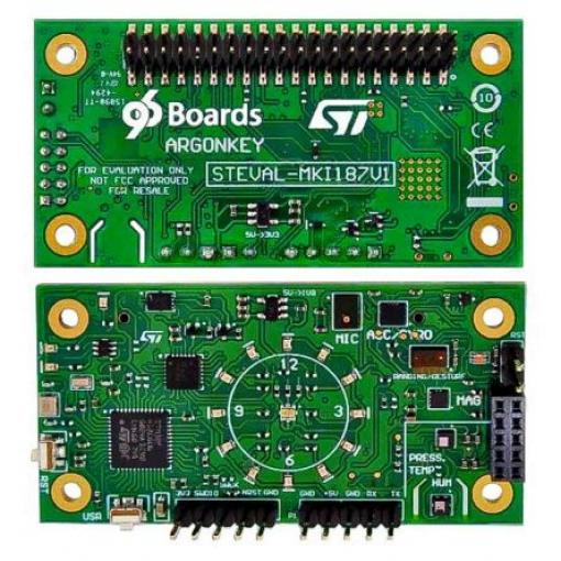 klasifikace: Vývojová sada for STM32F412C, pro použití s: Samostatná Deska Deska Mezzanine STEVAL-MKI187V1