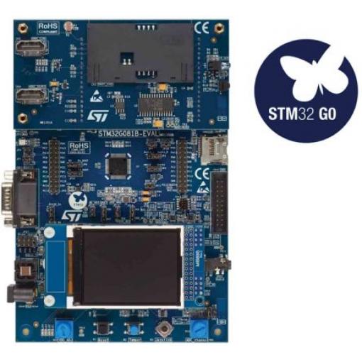 STMicroelectronics Vyhodnocovací deska, ARM, MCU STM32G081B-EVAL, Mikrokontrolér, ARM Cortex M0+, Vyhodnocovací deska,