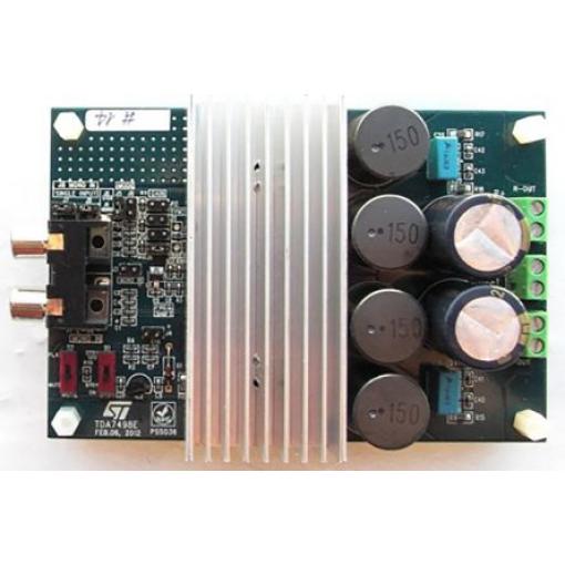 Vývojová sada pro analogové obvody STEVAL-CCA044V1 Demonstrační deska dual BTL audio zesilovače třídy D TDA7498E Audio