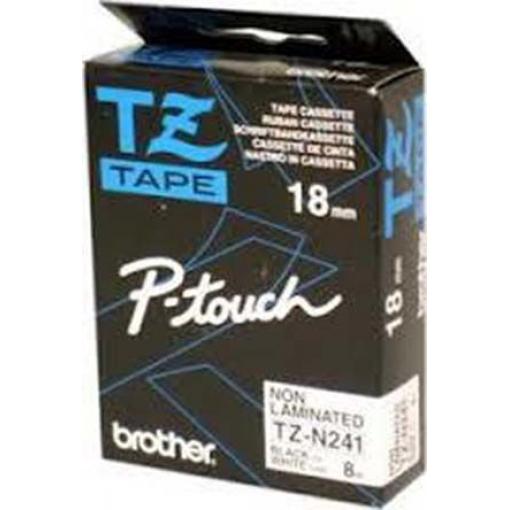 Páska do tiskárny štítků barva tisku Černá Bílá pro různé modely tiskáren P-Touch 1850, P-Touch 550, P-Touch 1005 BTS, H