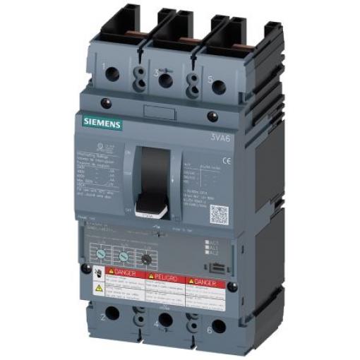 Jistič ochrany motoru, rozsah: 3VA6 150A, 60 A 690V 80 °C -40 °C Siemens