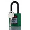 RS PRO, Bezpečnostní uzamčení Zelená 1 zámek, Nylon Uzamčení 6.35 mm
