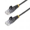 StarTech.com Kat6 Ethernetové kabely, řada: N6PAT50CMBKS, Černá, Polyvinylchlorid 0.5 m 4, typ pláště: Nestíněný