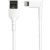 StarTech.com Kabel USB do zásuvky IC Vnější, A: USB typu A, 1 m Vnější, Bílá, B: Lightning