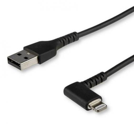 StarTech.com Kabel USB do zásuvky IC Vnější, A: USB typu A, 1 m Vnější, Černá, B: Lightning