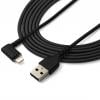 StarTech.com Kabel USB do zásuvky IC Vnější, A: USB typu A, 2 m Vnější, Černá, B: Lightning