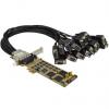 Sériová karta, typ sběrnice: PCIe Sériové 16portový, připojovací port RS-232 921.6 kbps StarTech.com